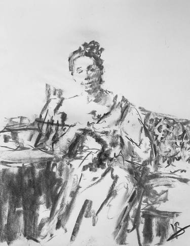 Original Women Drawings by Victoria General