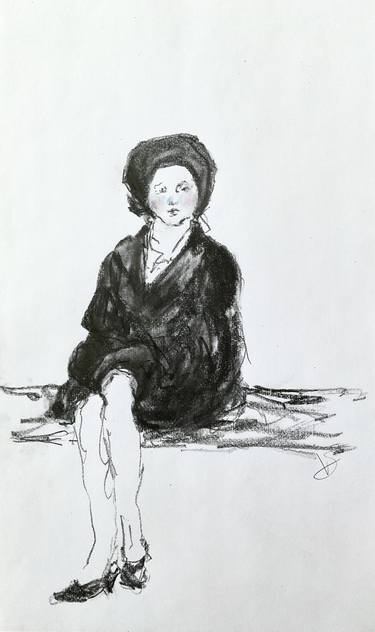 Original Women Drawings by Victoria General