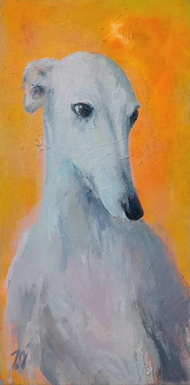 Original Expressionism Animal Painting by Pilar Álvarez