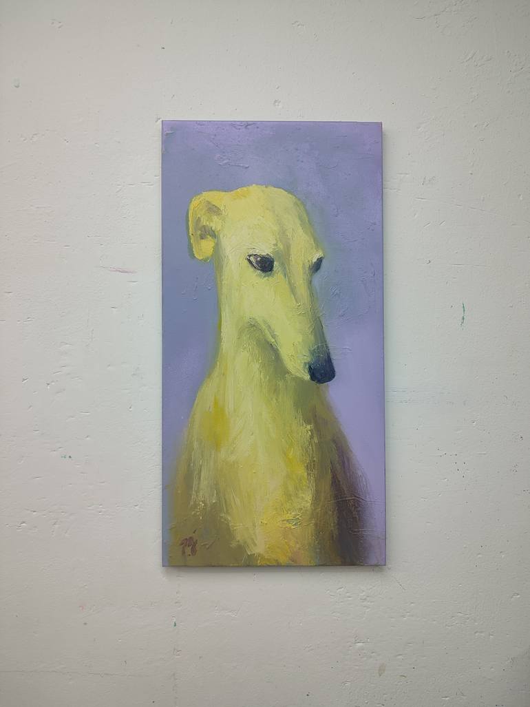 Original Expressionism Animal Painting by Pilar Álvarez