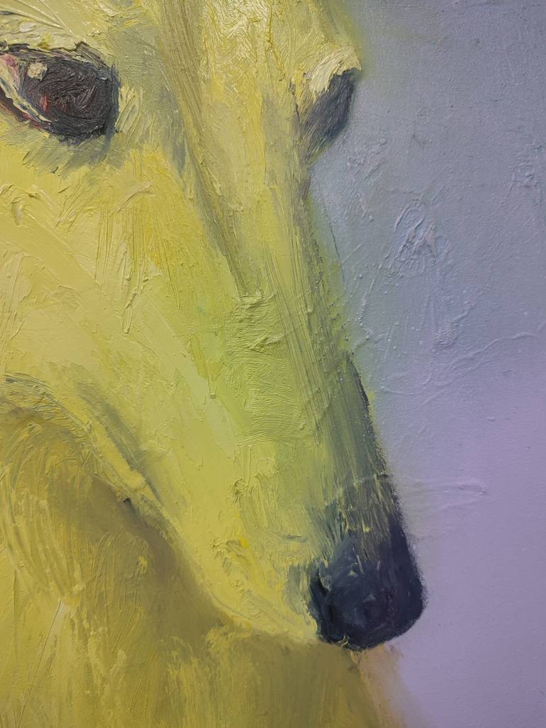 Original Expressionism Animal Painting by Pilar Álvarez