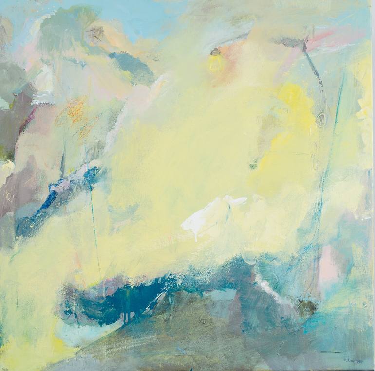 Spring II Painting by Pilar Álvarez | Saatchi Art