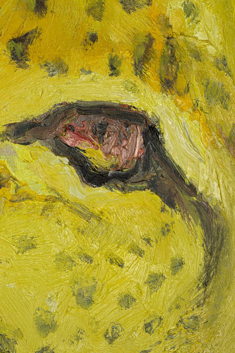 Original Expressionism Animal Painting by Pilar Álvarez