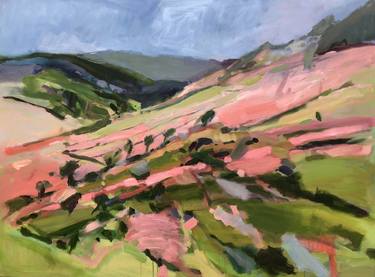 Original Abstract Expressionism Landscape Paintings by Catherine Harvey Jefferson