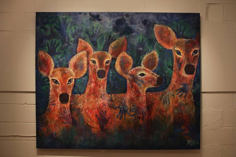 Original Animal Painting by Aubrey Roemer