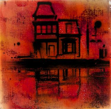 Print of Abstract Architecture Paintings by Aubrey Roemer