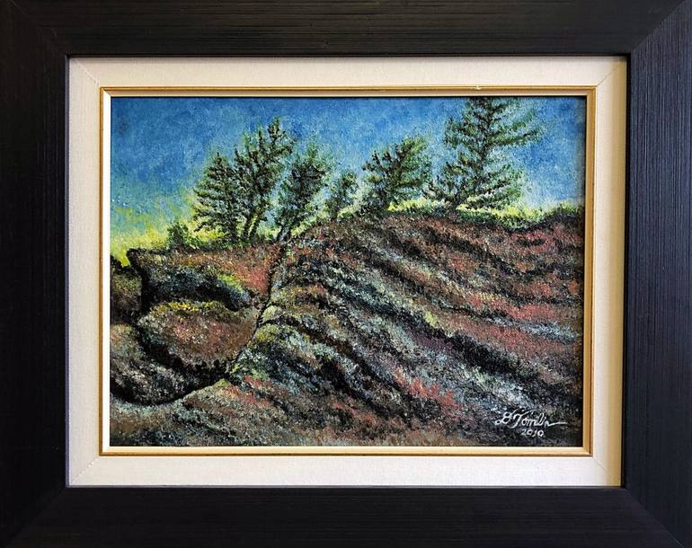 Original Impressionism Landscape Painting by David Tomlin