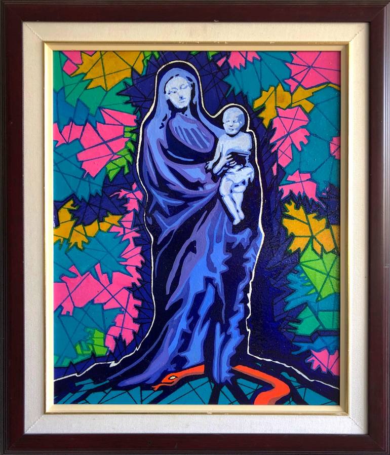 Original Religious Painting by David Tomlin