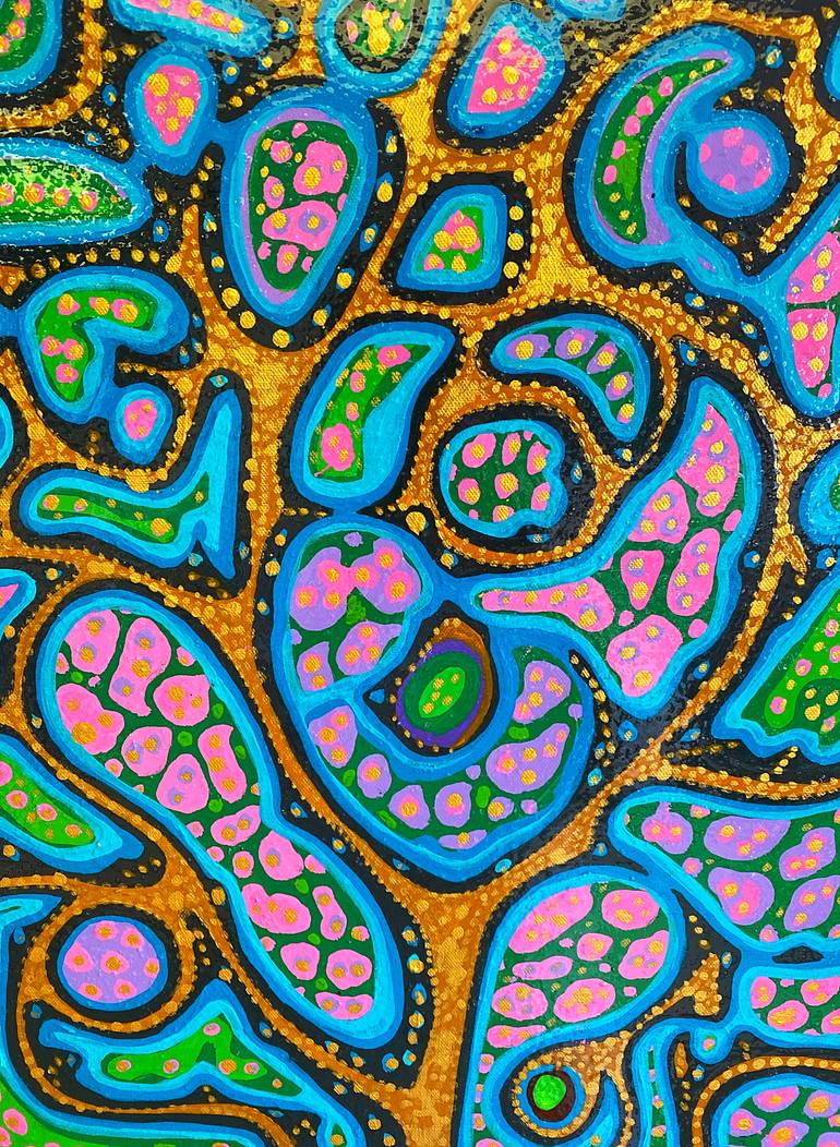 Original Abstract Expressionism Nature Painting by David Tomlin