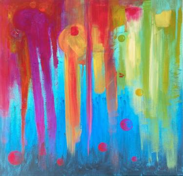 Original Abstract Paintings by Zuriñe Aguirre