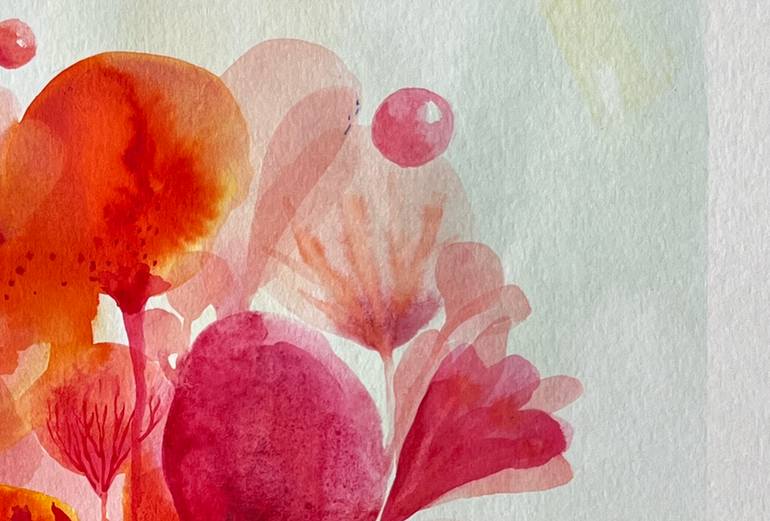 Original Conceptual Botanic Painting by Zuriñe Aguirre