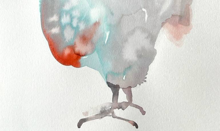 Original Contemporary Animal Painting by Zuriñe Aguirre