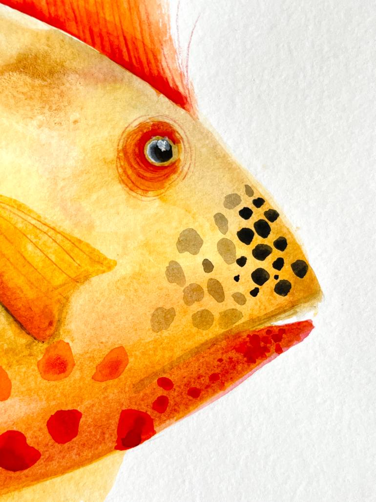 Original Contemporary Animal Painting by Zuriñe Aguirre