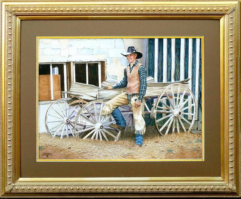 Original Figurative Other Painting by Gene C. Stewart