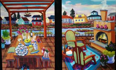 Original Places Paintings by Susan Webster