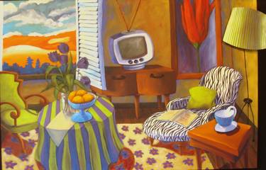 Print of Interiors Paintings by Susan Webster