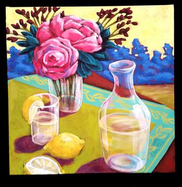 Original Fine Art Still Life Paintings by Susan Webster