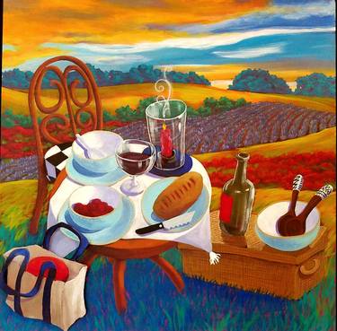 Original Fine Art Food & Drink Paintings by Susan Webster