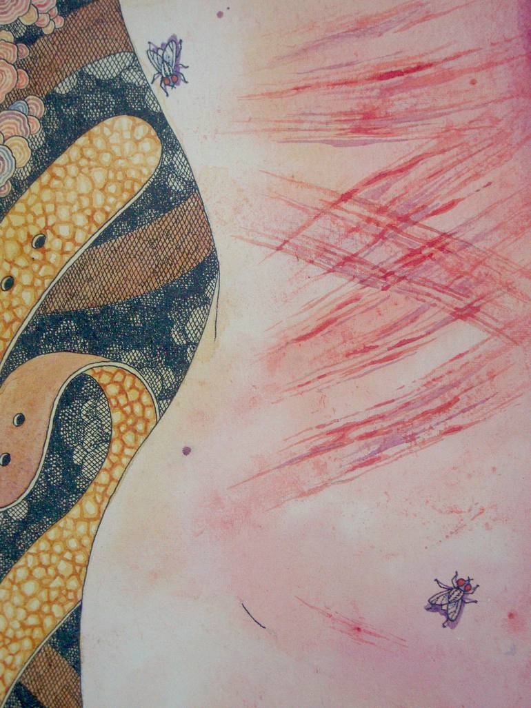 Original Figurative Women Mixed Media by Rudra Kishore Mandal