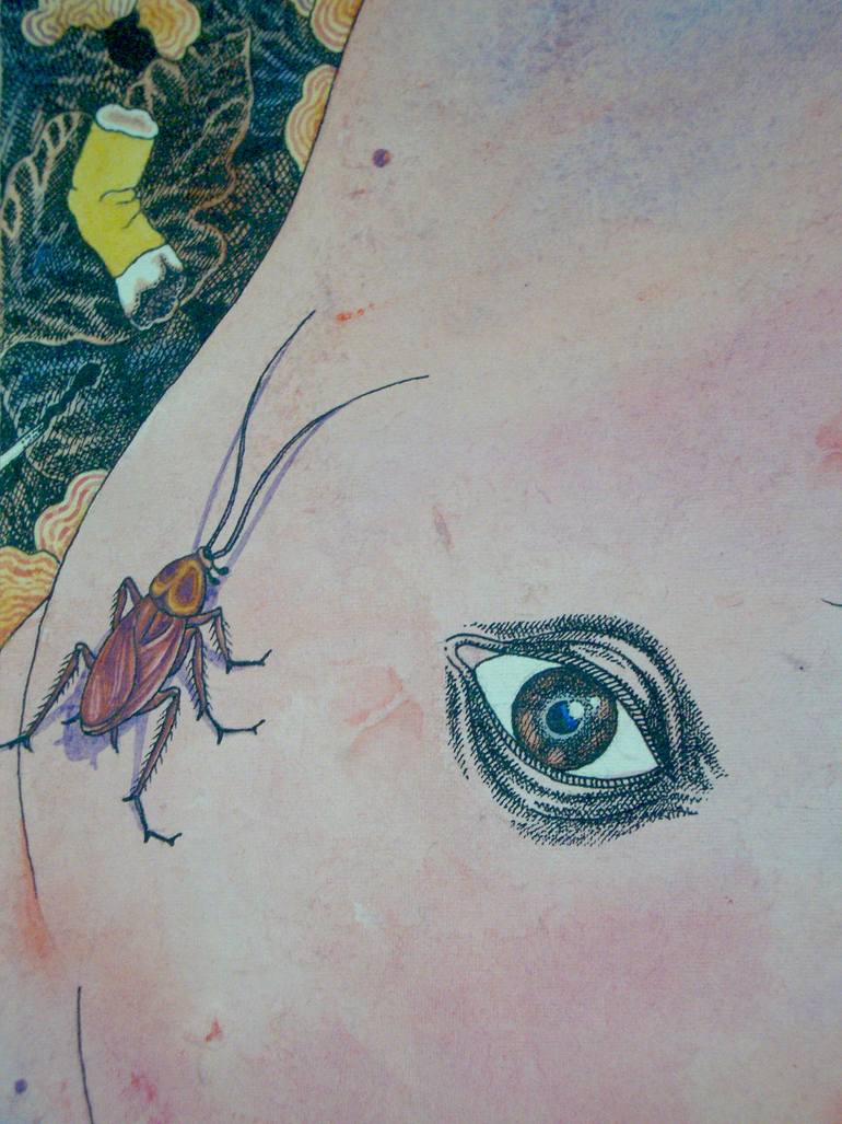 Original Surrealism Women Mixed Media by Rudra Kishore Mandal