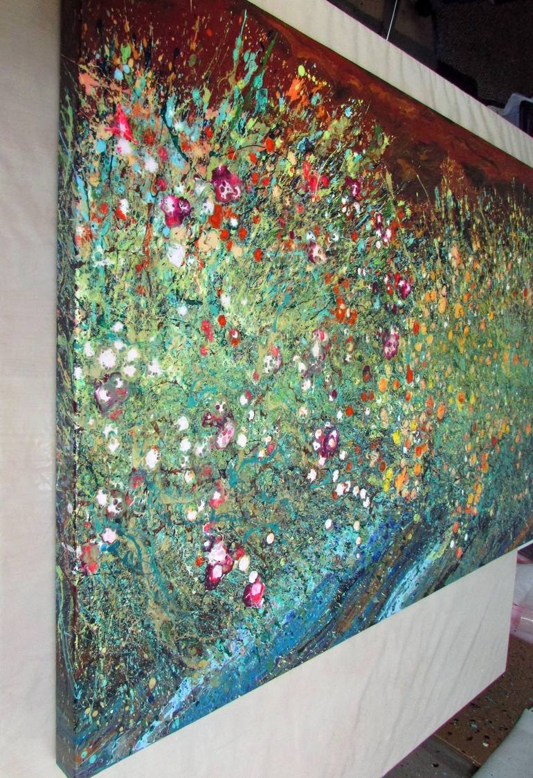 Original Abstract Painting by En Chuen Soo