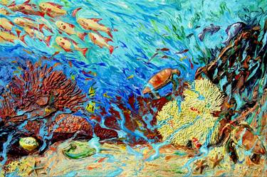 Print of Seascape Paintings by En Chuen Soo