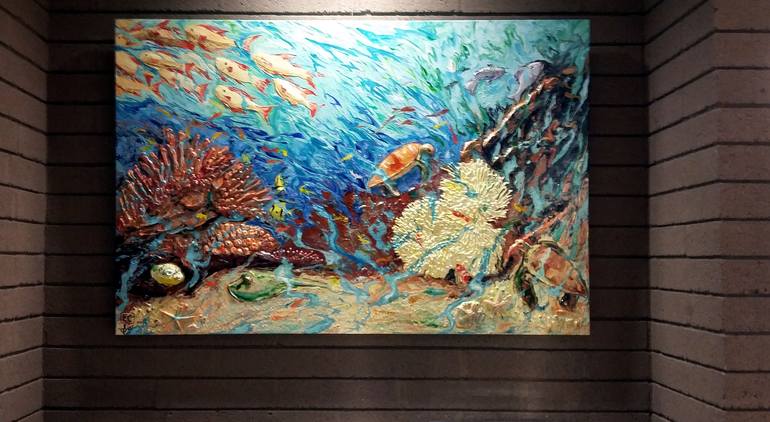 Original Seascape Painting by En Chuen Soo