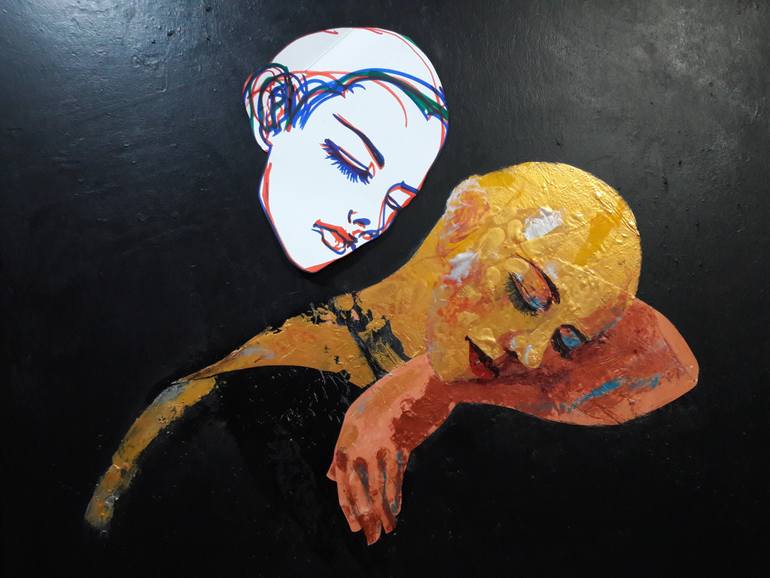 Original Conceptual Abstract Painting by En Chuen Soo
