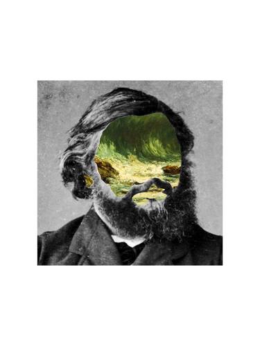 Portrait 32 - Courbet. LARGE - Limited Edition of 6 thumb