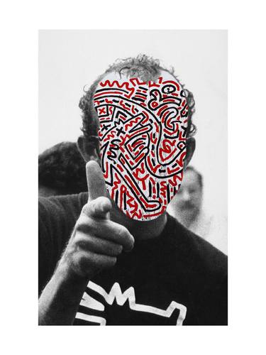 Portrait 12: Haring. LARGE - Limited Edition of 6 thumb