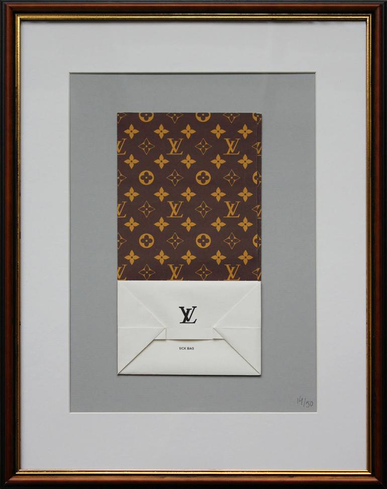 Louis Vuitton Sick Bag - Limited Edition of 50 Printmaking by