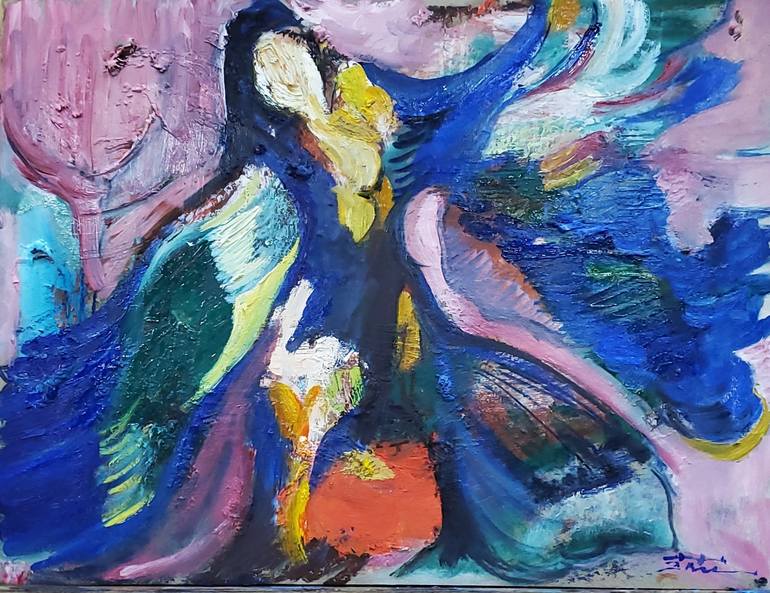 Print of Expressionism Abstract Paintings by Yuming Zhu