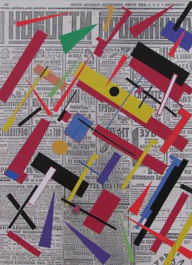 Print of Political Collage by Ivan Kulnev