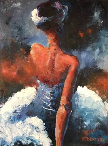 Original Impressionism Women Paintings by Sergey Denisov
