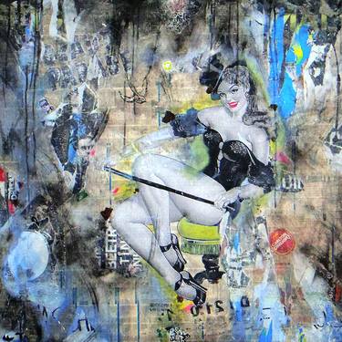 Original Women Collage by Sandrine Robert