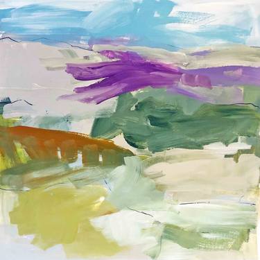 Original Abstract Expressionism Landscape Paintings by Brent Baker