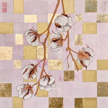 Original Conceptual Floral Paintings by Yuko Nogami Taylor