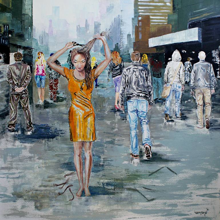 Protest Art Painting