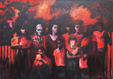 Print of Expressionism People Paintings by Daniela Popa
