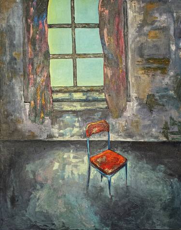Print of Expressionism Interiors Paintings by Daniela Popa