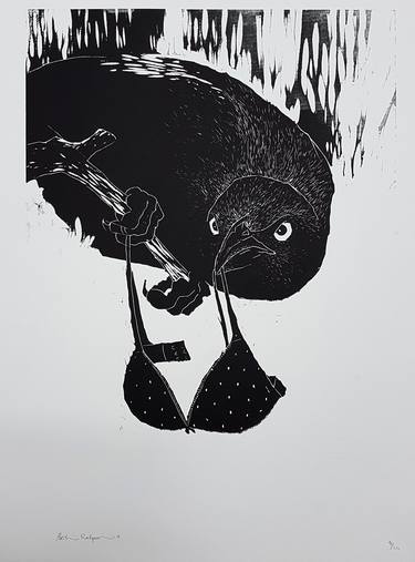 Print of Animal Printmaking by Hasti Radpour