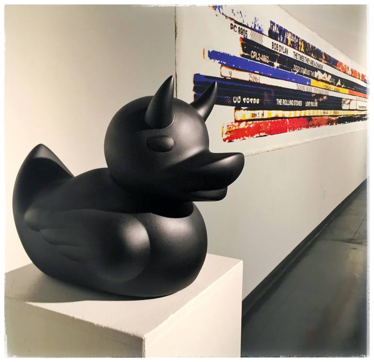 Original Art Deco Animal Sculpture by Daniel Dens