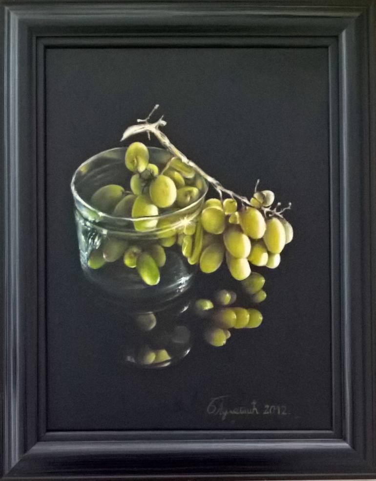 Original Realism Still Life Painting by Branislav Puletic