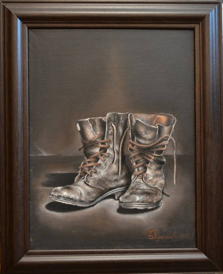 Original Realism Still Life Painting by Branislav Puletic