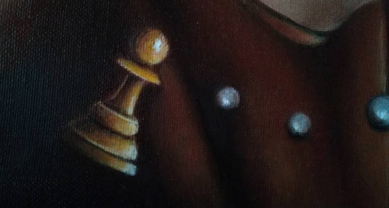 Original Surrealism People Painting by Branislav Puletic
