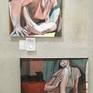 I paint in tradicional way, using tradicional and high quality mediums. I like to study humans and human behavior. I am a painter and a nurse... I think I am an expressionist and usually I like to use a magical realism, where magic and fantasy are interwoven with reality.