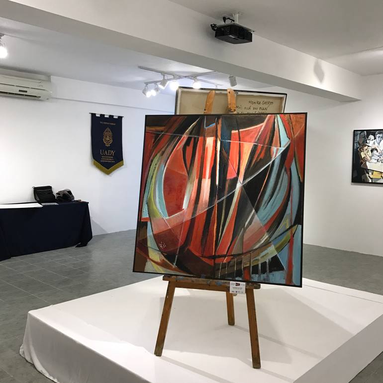 Original Abstract Painting by Monika Malgorzata Gabrys
