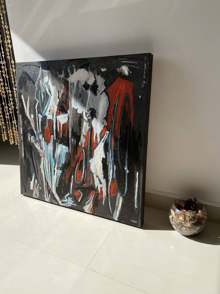 Original Abstract Painting by Monika Malgorzata Gabrys