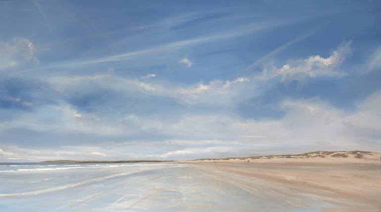 Camber Sands, Kent, painted spring 2015