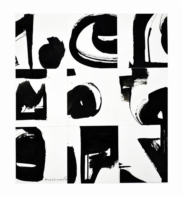 Print of Fine Art Abstract Drawings by Krishna Pulkundwar
